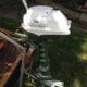 1968 Johnson 3hp Camp Motor with Carrying Case. Professionally restored. Museum Quality